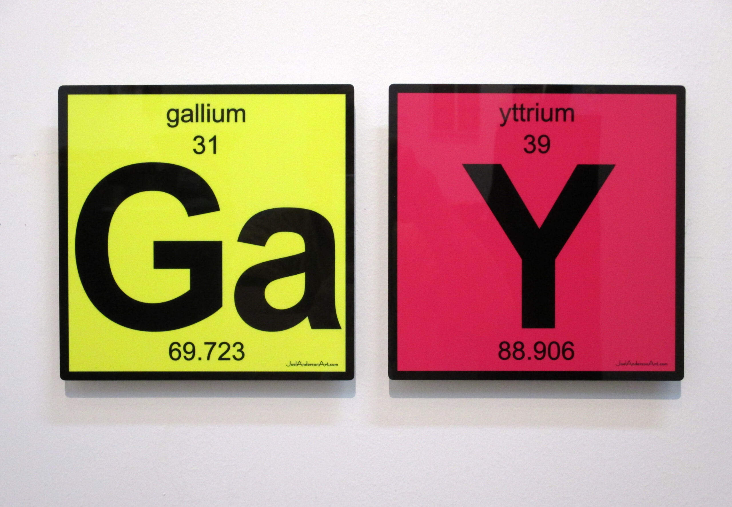 GaY on aluminum